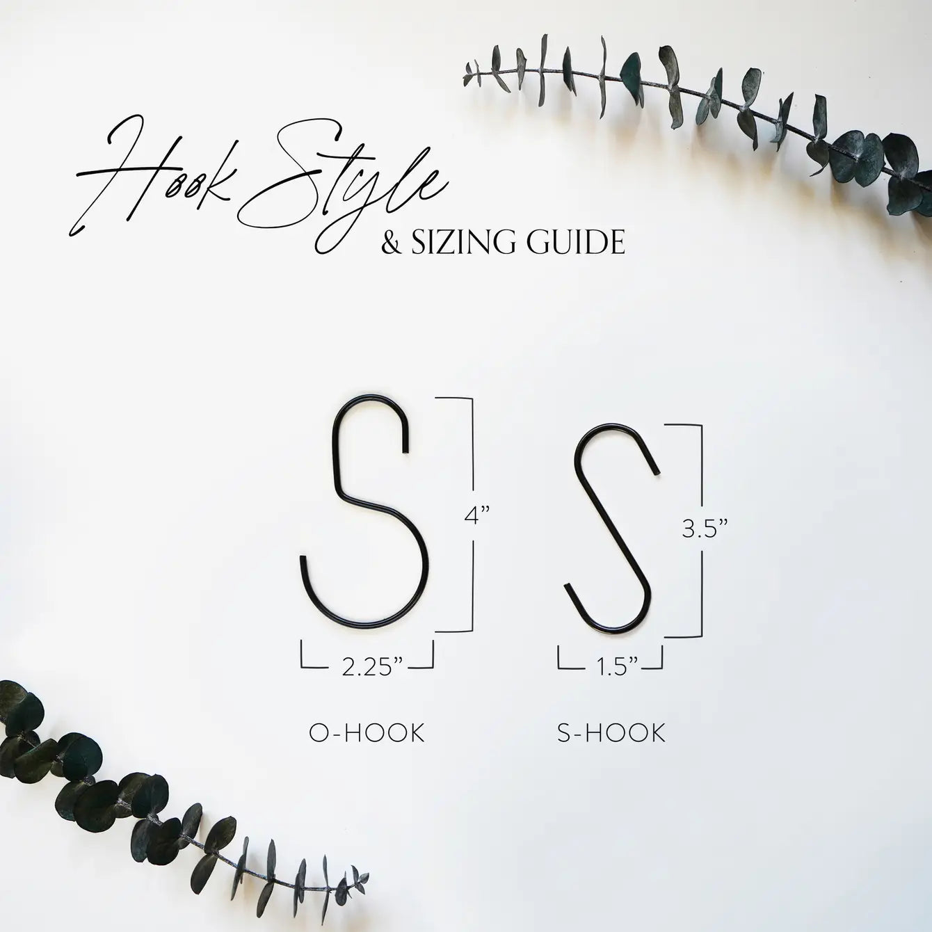 Hooks + Leather Loops