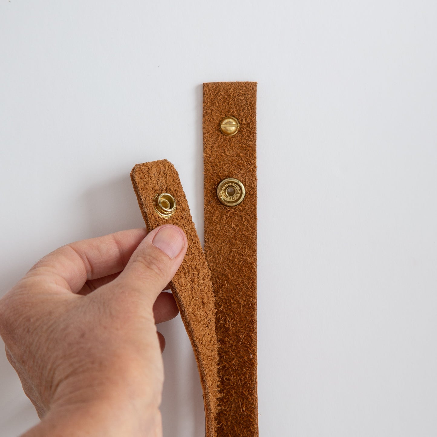 Medium Leather Snap Strap