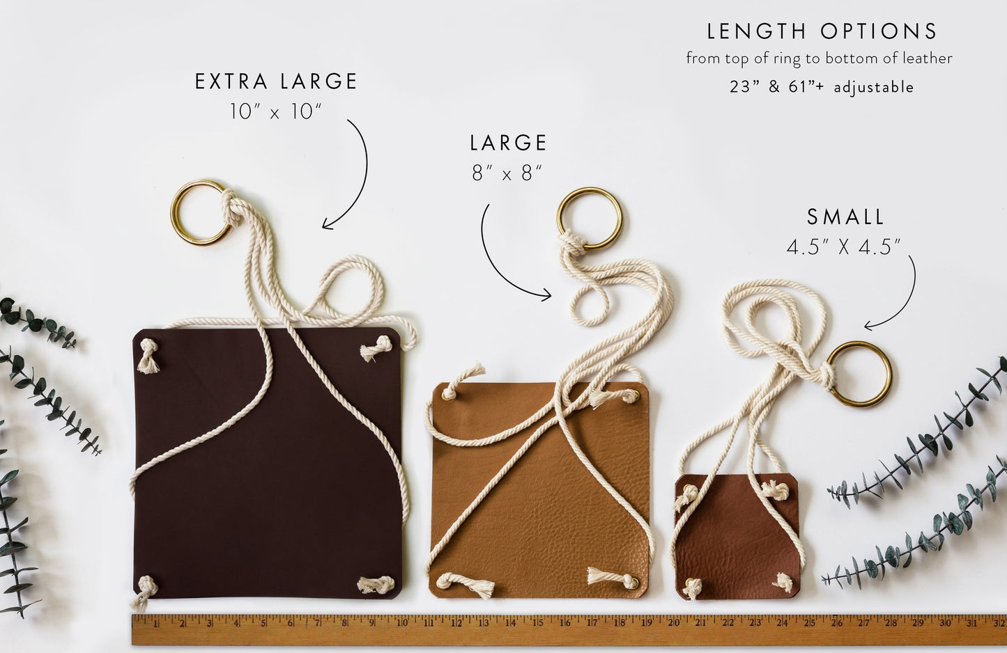 Double Leather Plant Hammock