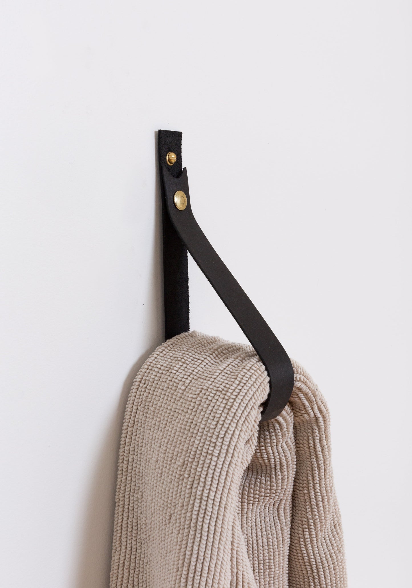 Large Leather Snap Strap