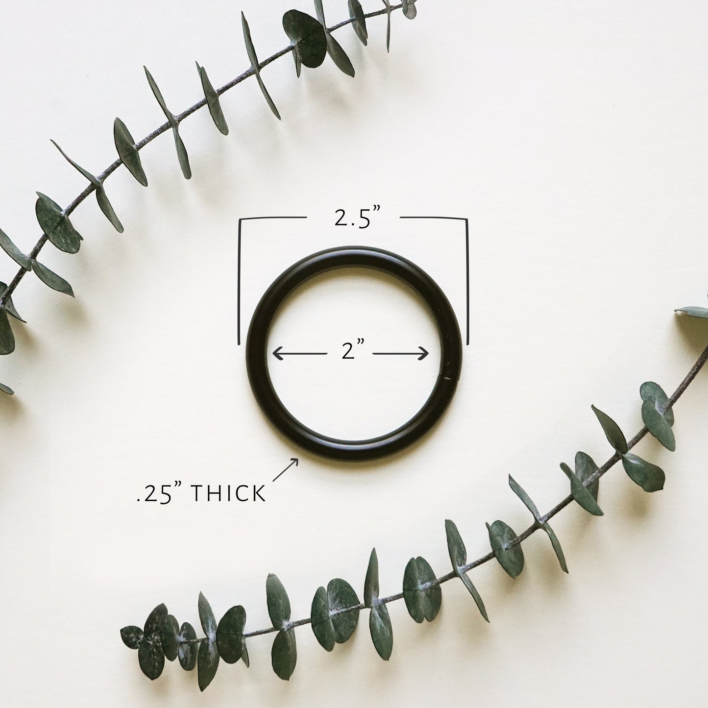 Matte Black Rings