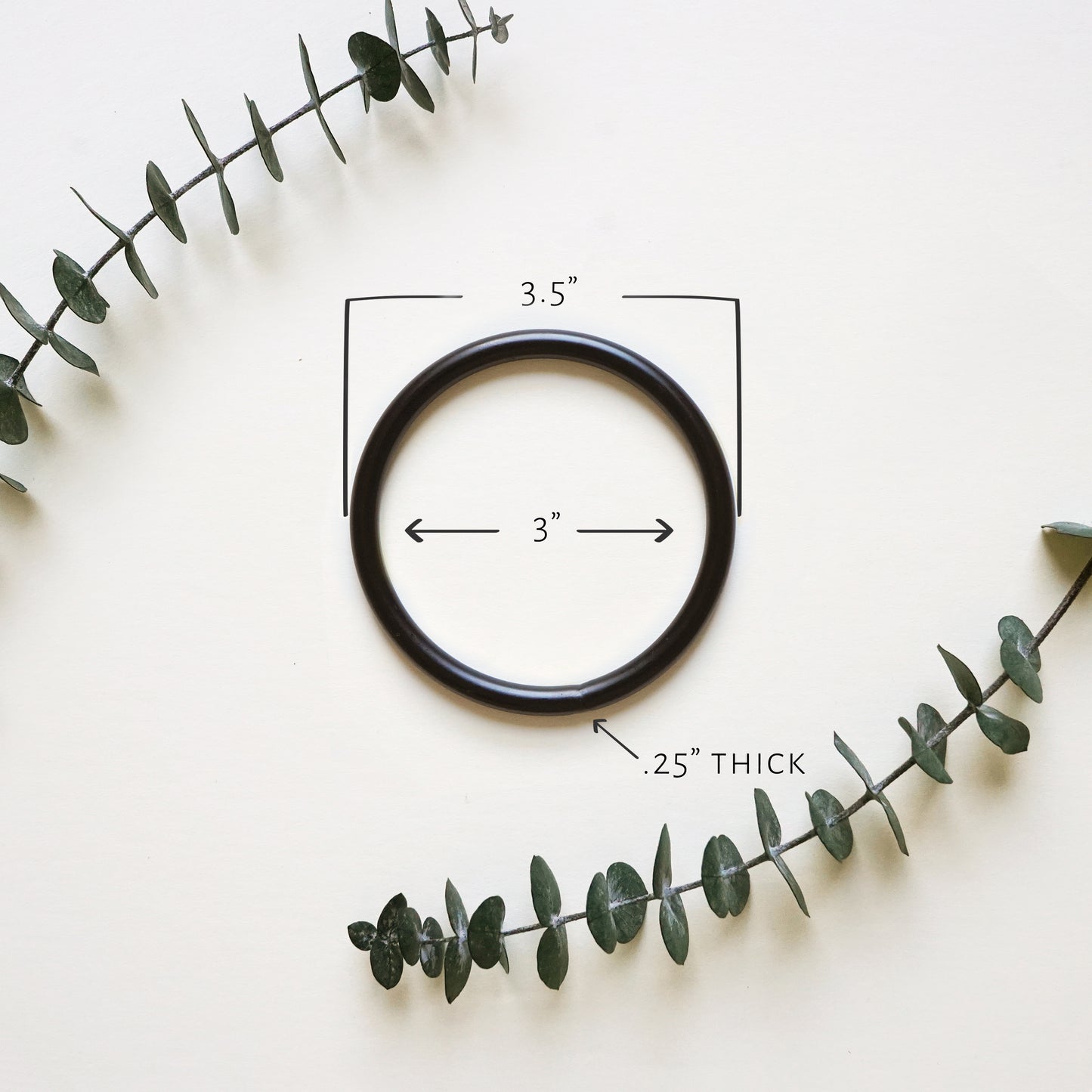 Matte Black Rings