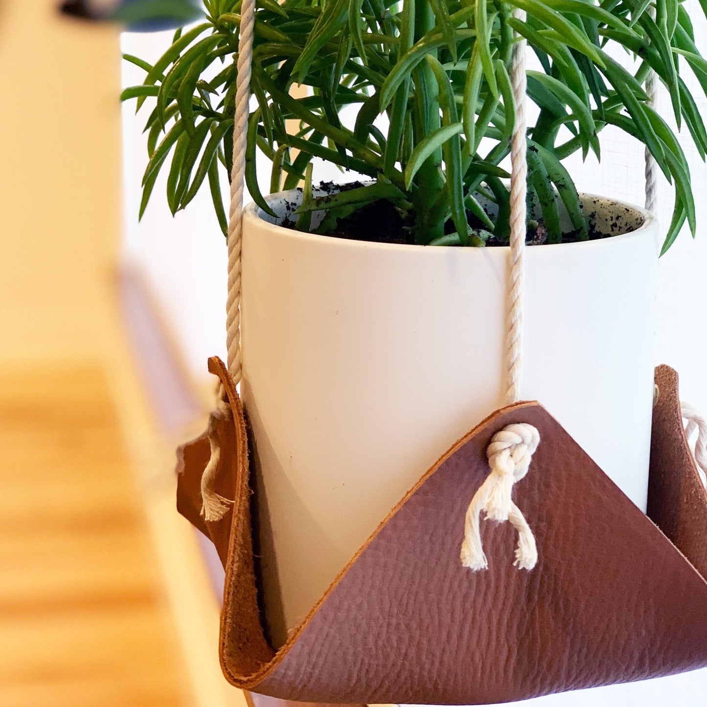 Leather Plant Hammock