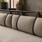Custom Leather Cushion Railing Straps [Standard Width]