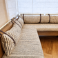 Custom Leather Cushion Railing Straps [Standard Width]