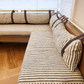 Custom Leather Cushion Railing Straps [Wide]