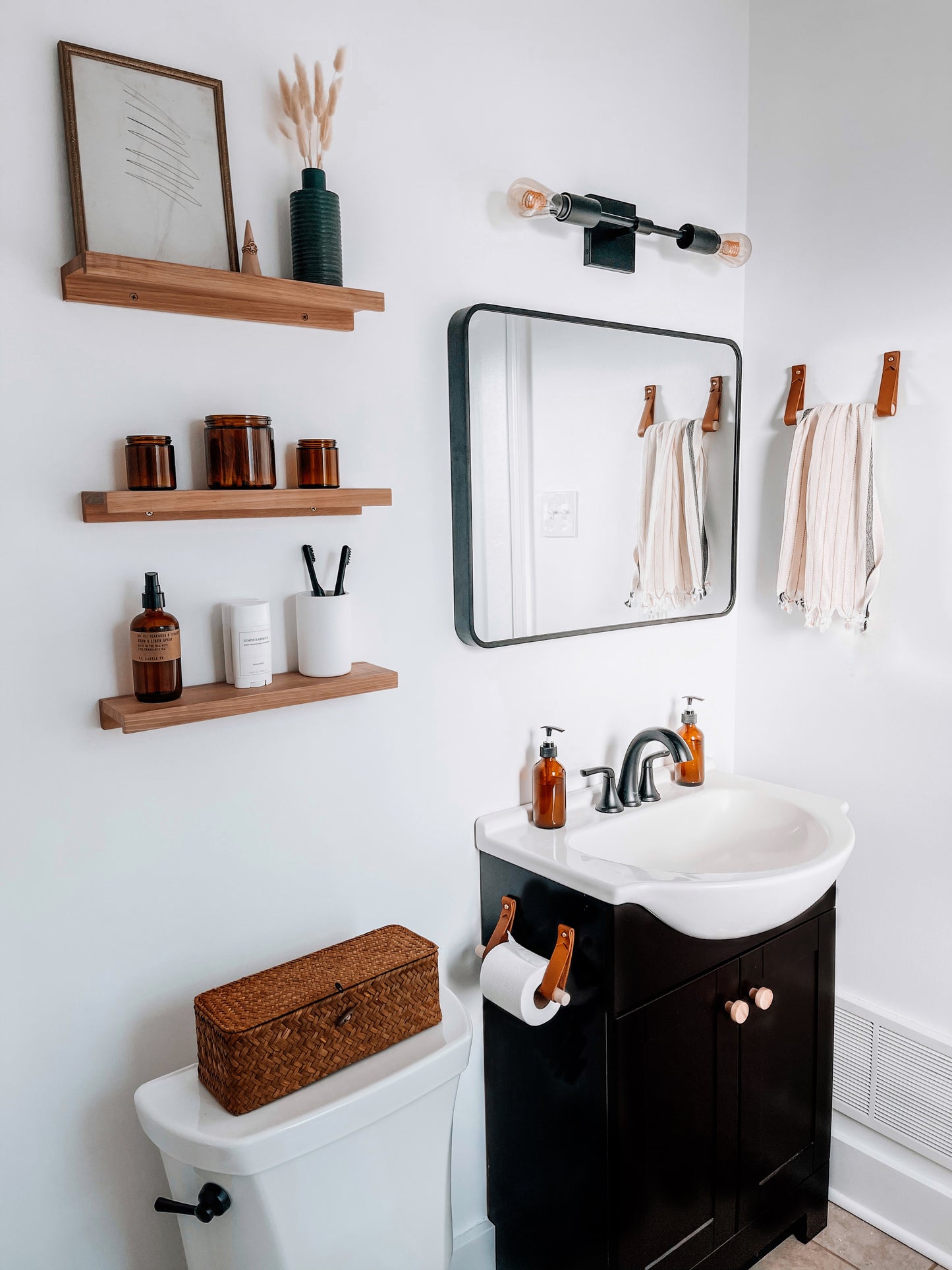 Towel Ring + Toilet Paper Holder Bundle