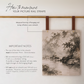 Instructional graphic titled 'How to measure YOUR PICTURE RAIL STRAPS' showing a brass rod with two brown hanging straps and a sample landscape artwork clipped on the right, plus text notes about measuring artwork holes and recommending a 3/4 inch rail diameter.