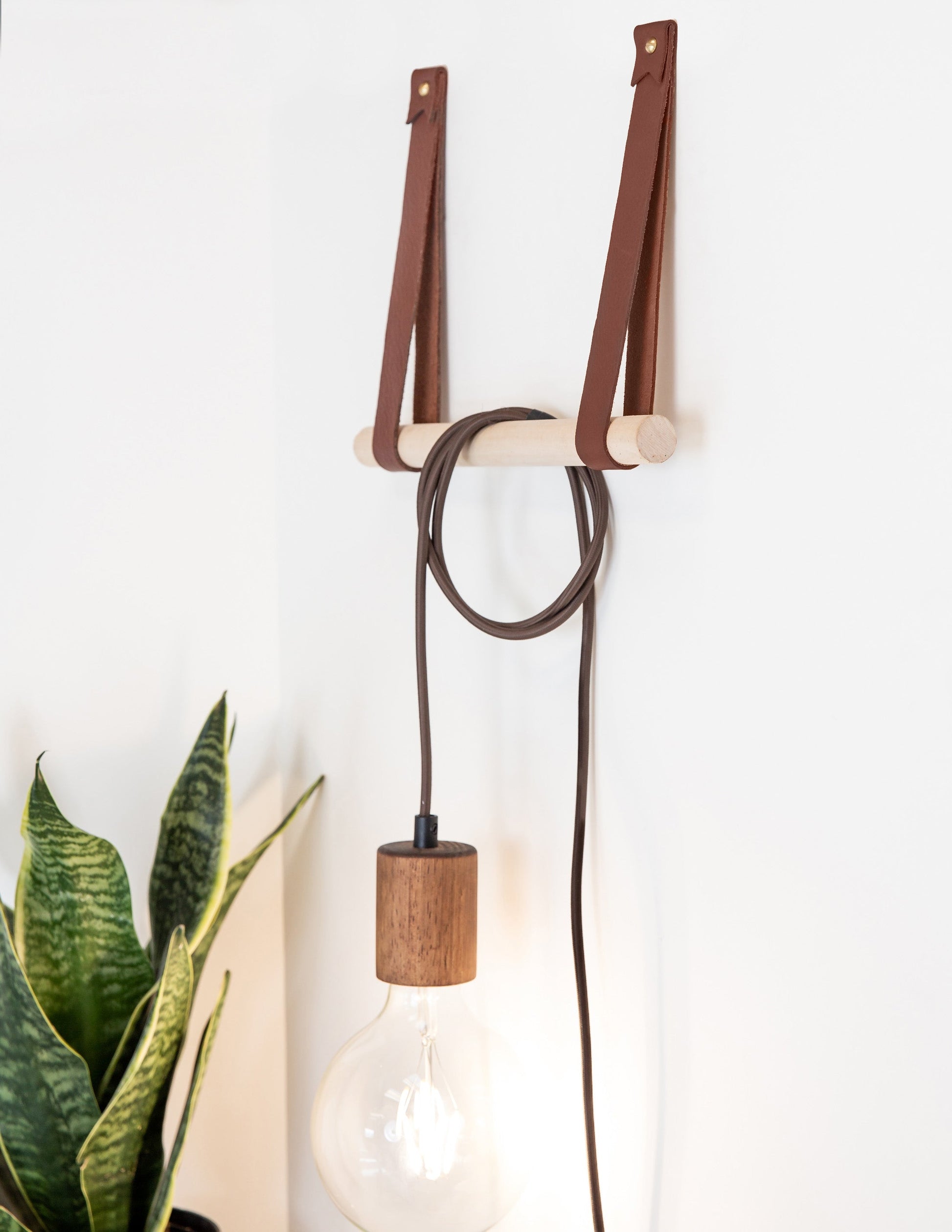 Leather Suspension Strap  Modern Home Décor Accessories – Keyaiira
