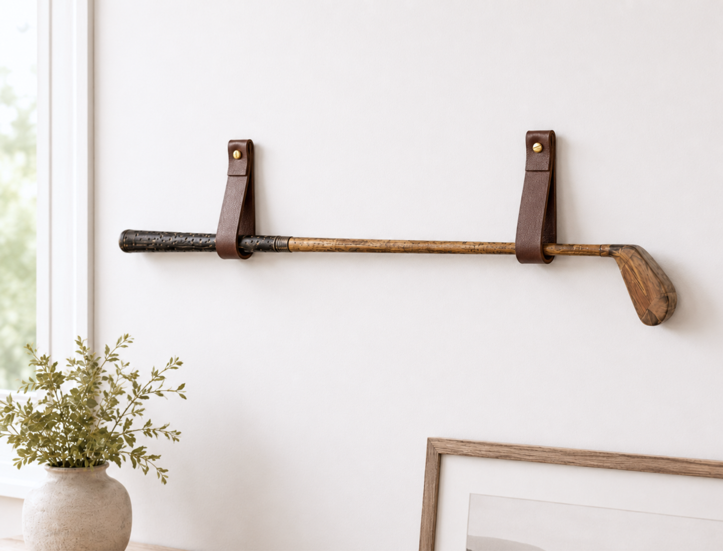 Medium Leather Wall Strap