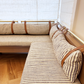 Custom Leather Cushion Railing Straps [Wide]