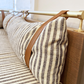 Custom Leather Cushion Railing Straps [Wide]