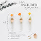 Leather Propagation Tube Holders [Set of 3]