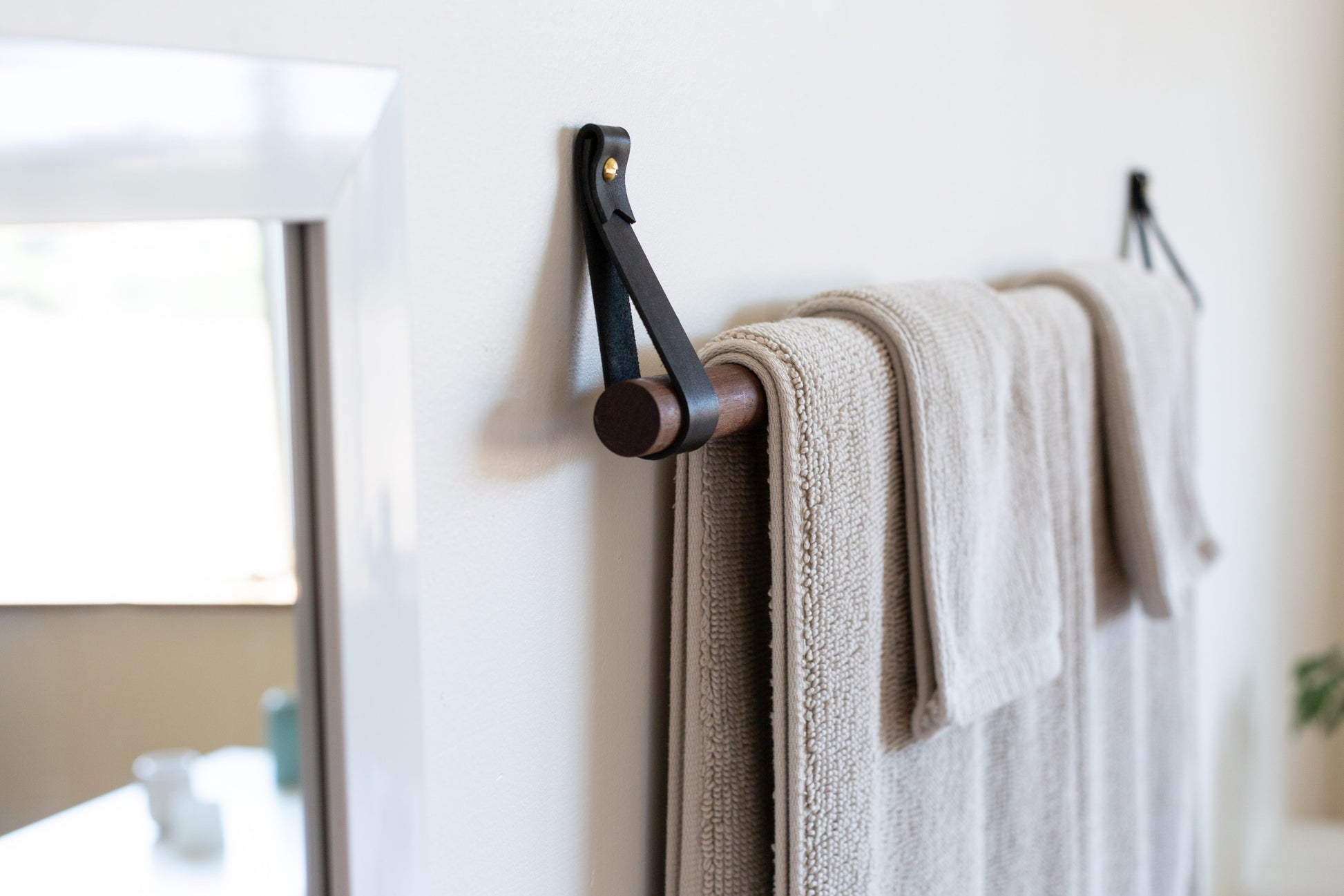 Leather Loop Hooks Household Storage & Organization Towel 