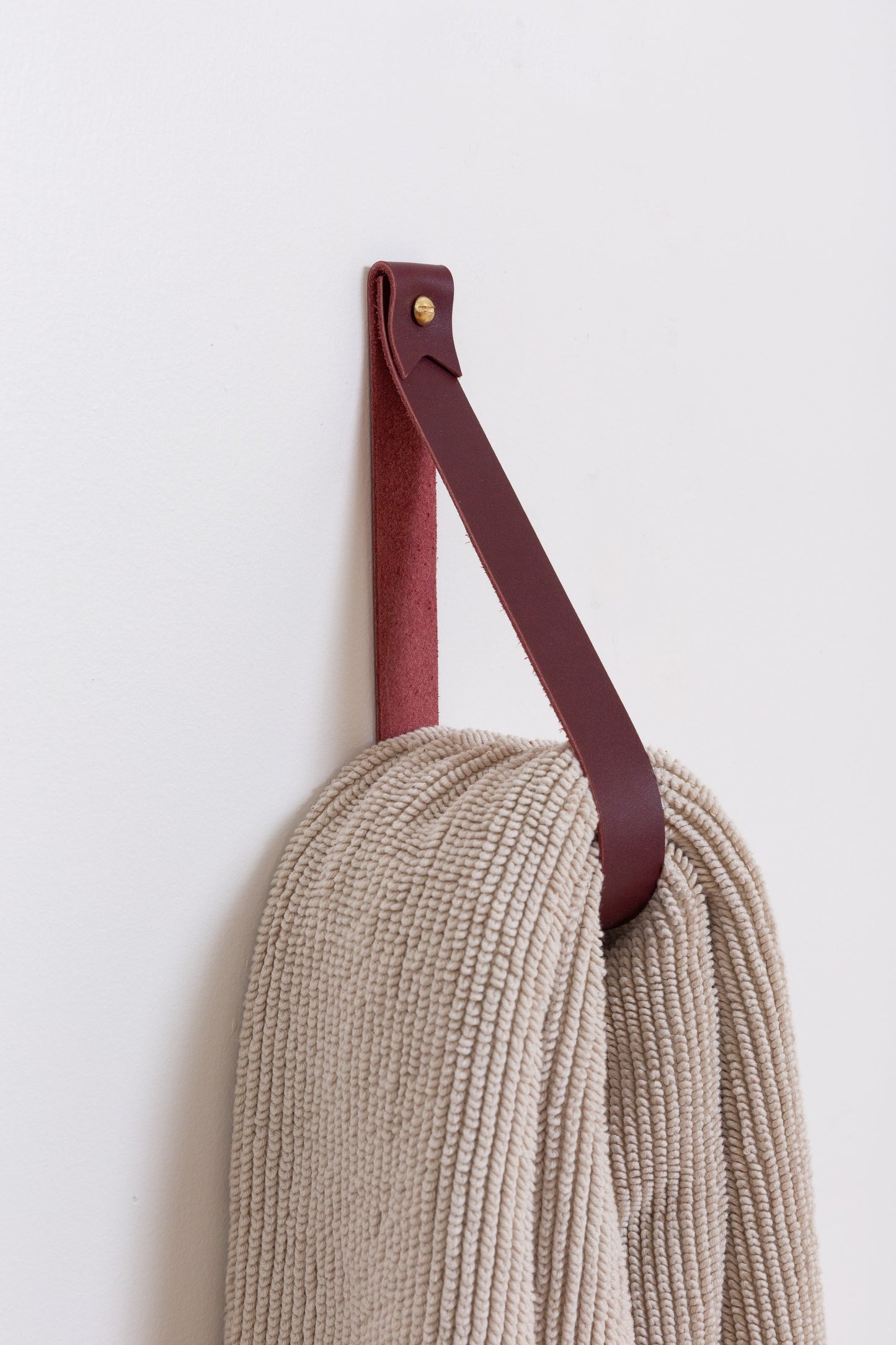 Large Leather Wall Strap