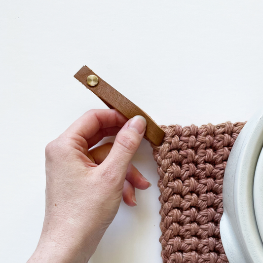 Leather Hanging Loops